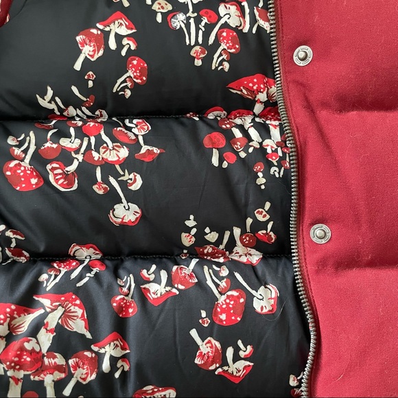 Incredibly Rare Drumfire Red Mushroom Patagonia Bivy Vest XS - Picture 5 of 8